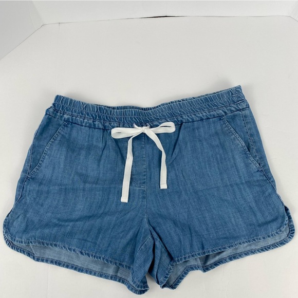 LOFT Pants - Loft Outlet Running Short Lyocell Chambray Small